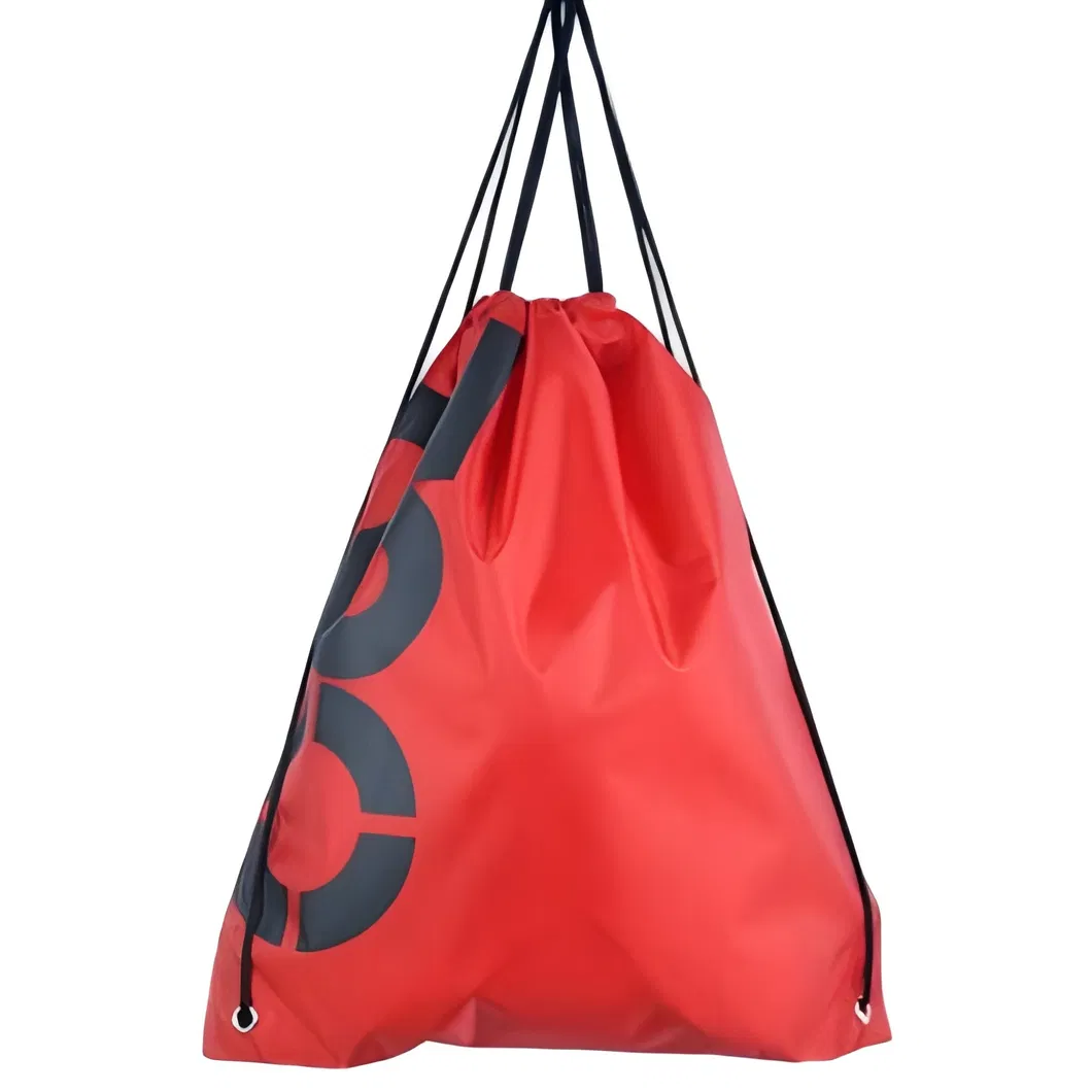 Lightweight Waterproof Nylon Mesh Drawstring Backpack for Swimming