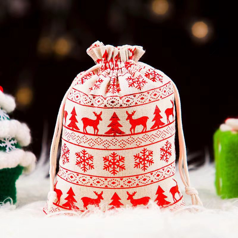 Christmas Custom Personalized Packaging Bag Makeup Party Favors Silk Cosmetic Jewelry Drawstring Fashion Bag Jewellery Microfiber Pouch