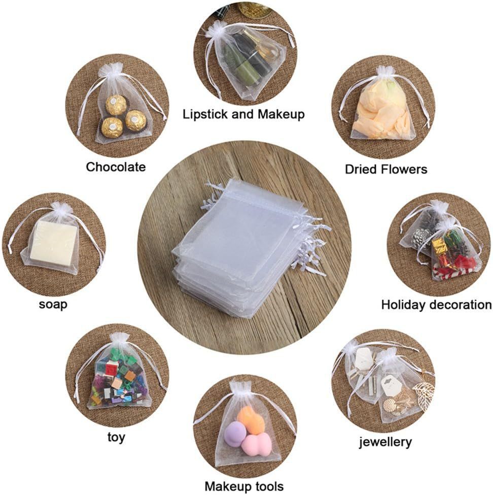 Pure Color Organza Gauze Bag
