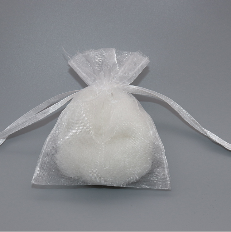 Cheap Custom Printed Organza Tea Bag/organza Pouch