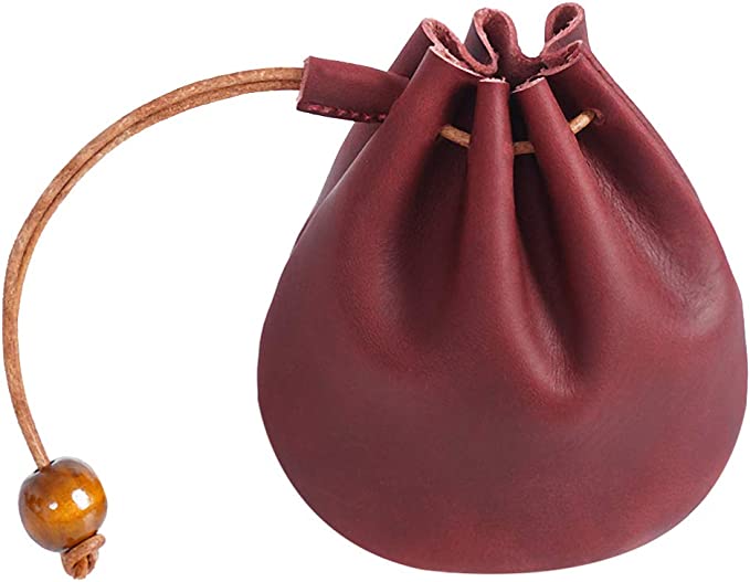 Custom Logo Printed High Quality Small Leather Suede Velvet Drawstring Packaging Bag for Jewellery