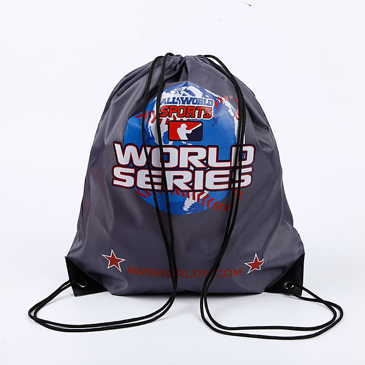 Stylish and Durable Nylon Drawstring Backpack for Everyday Use
