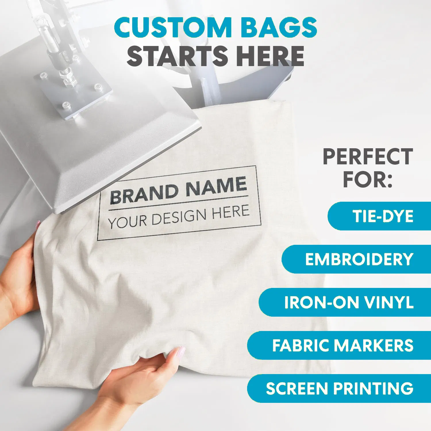 Gift Bag Canvas Bag with Drawstring for Event Custom