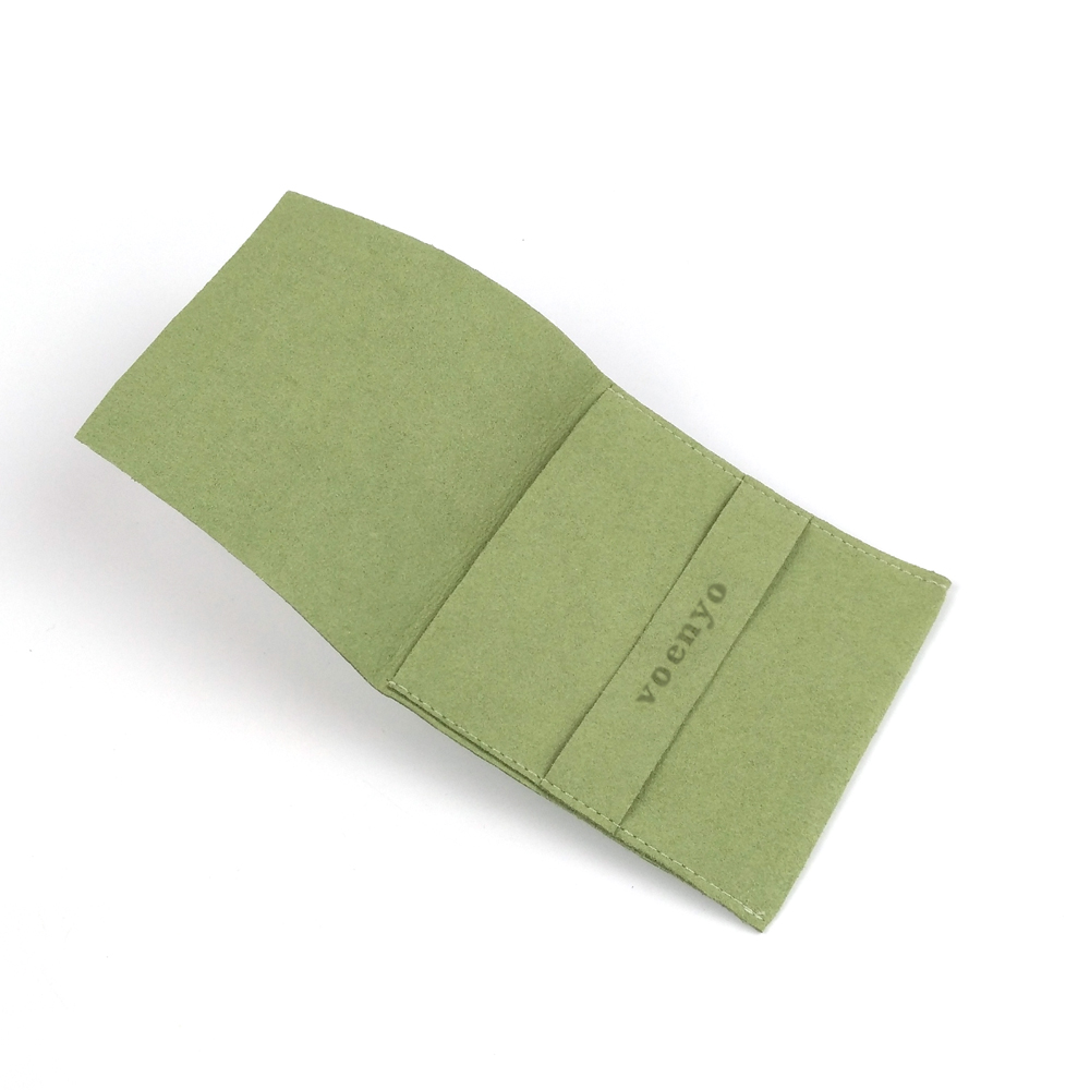SoSew Wholesale Fast Shipping Microfiber Suede Gift Package Bag Flap Envelope Jewelry Pouches Custom logo