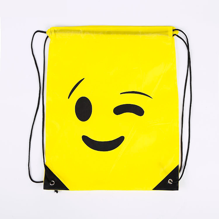 Stylish and Durable Nylon Drawstring Backpack for Everyday Use
