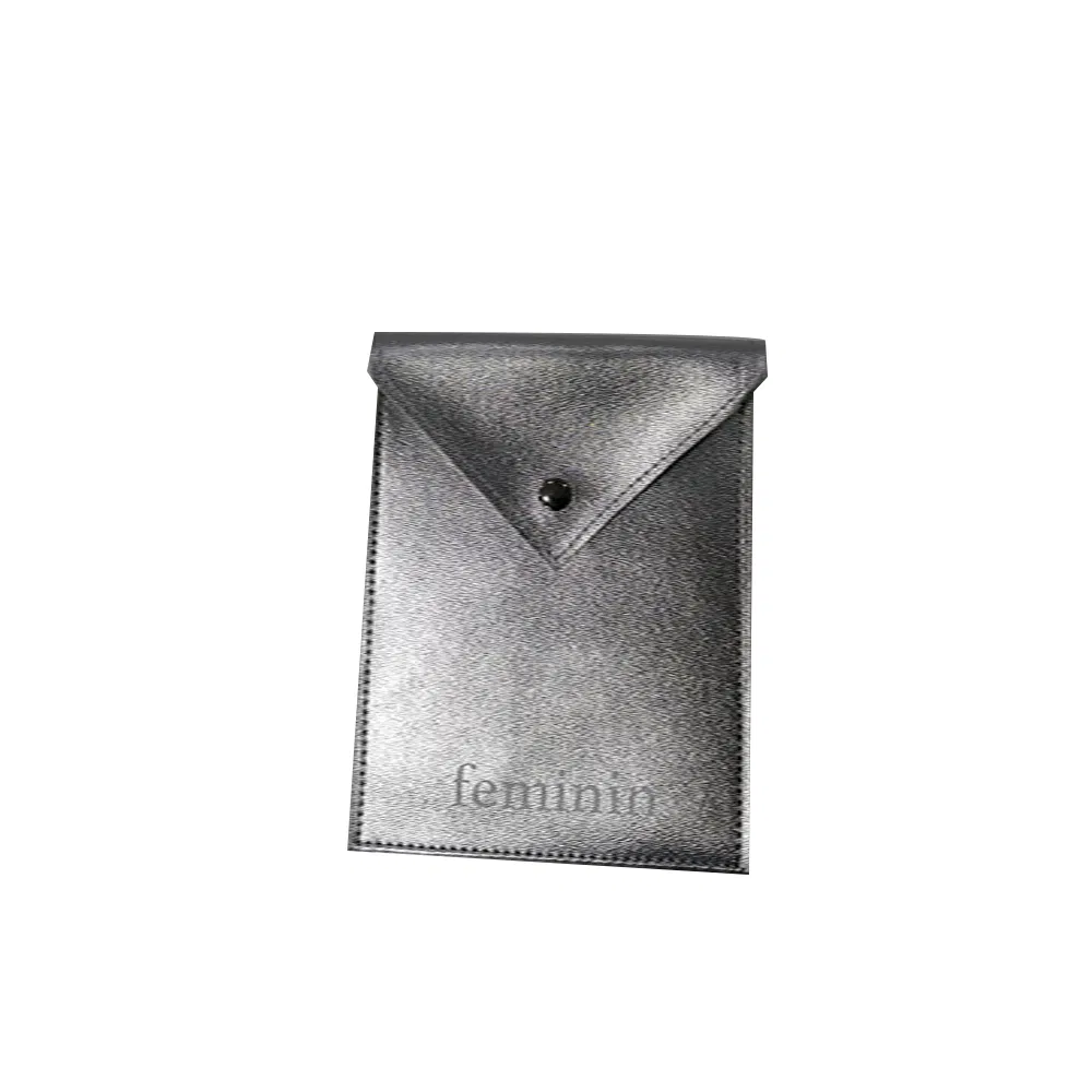 Silk Screen Printing Polyurethane Pouch for Jewelry