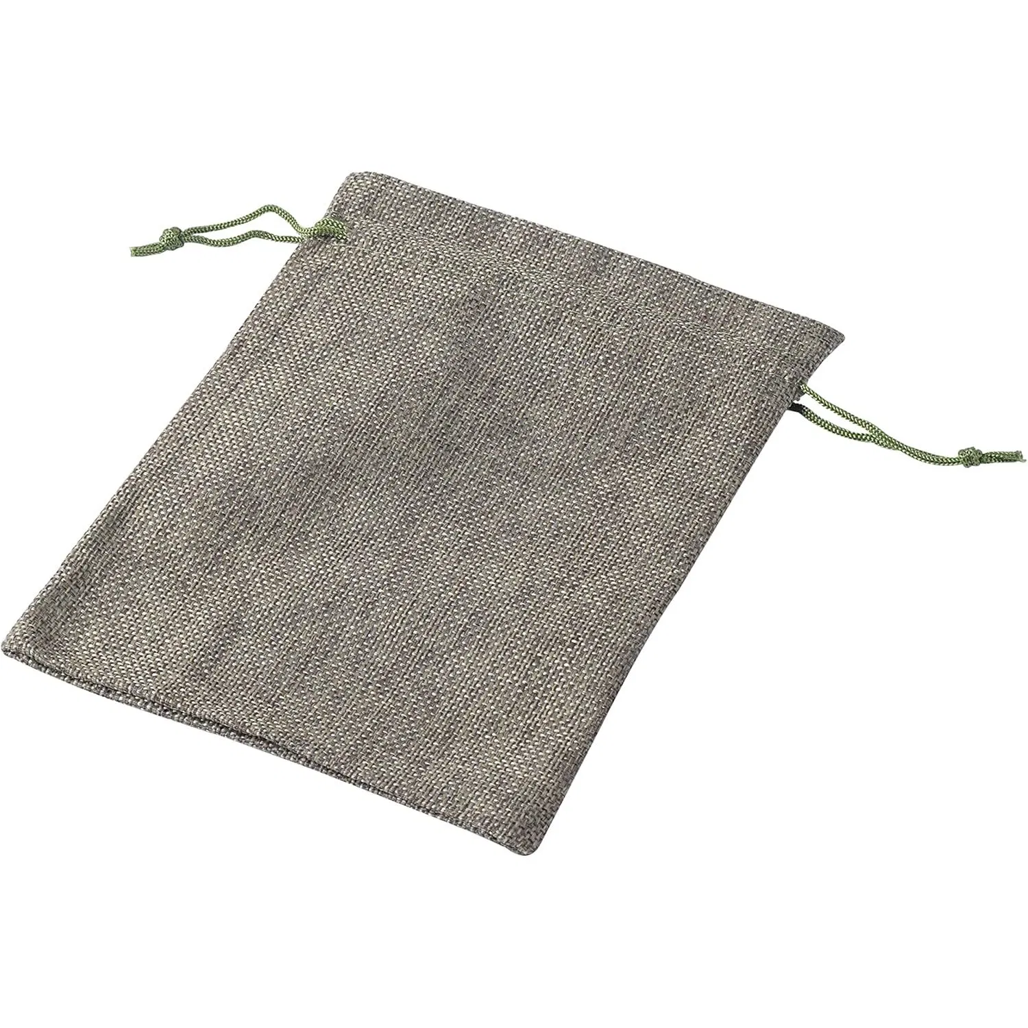 Manufacturers Custom Hessian Burlap Drawstring Bags Coffee Beans Gfit Packaging Jute Bag
