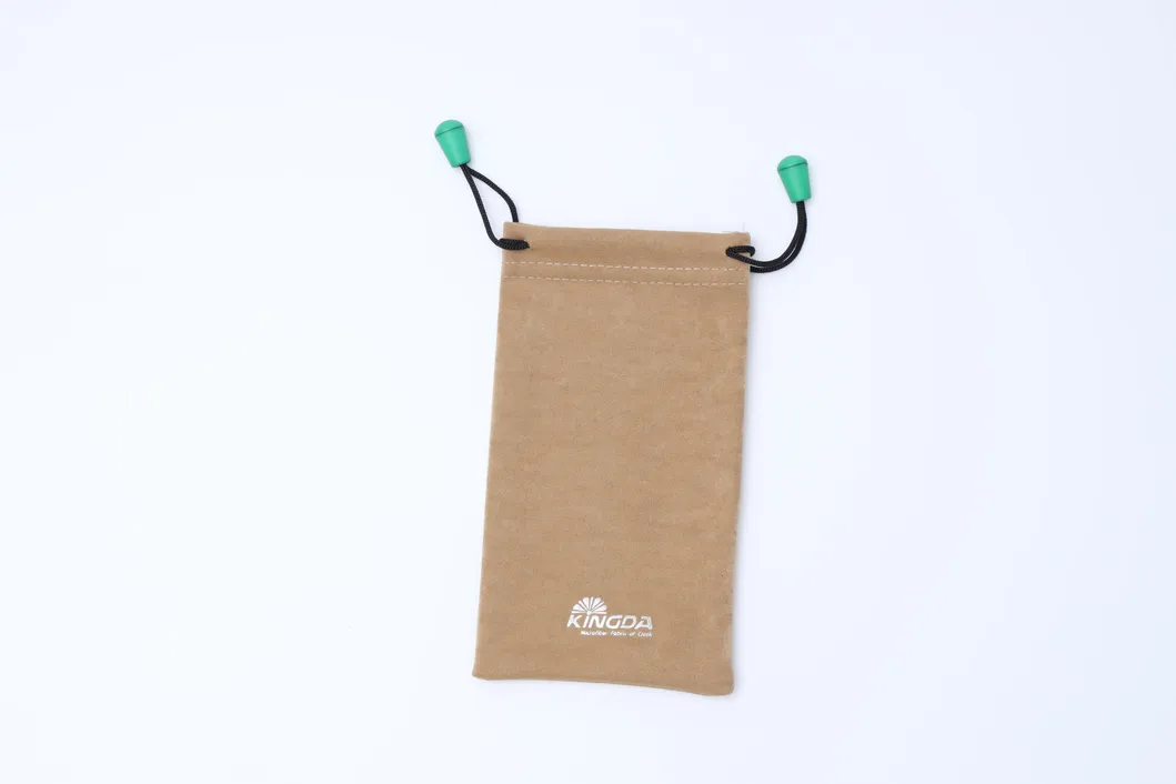 Microfiber Jewelry Sunglasses Pouch 100% RPET Polyester Silk-Screen Printing