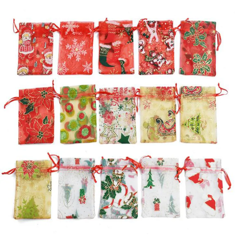 Christmas Organza Bag Design Options