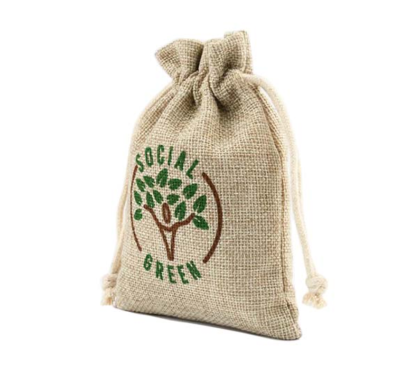 Small Vintage Jute Pouch Drawstring Jute Jewelry Bag Natural Burlap Bag Gift Bags Wedding Favors Coffee Beans Pouch