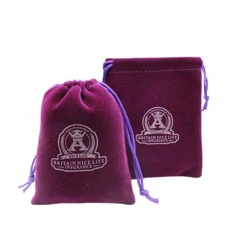 Custom The Suede Drawstring Pen Pouch