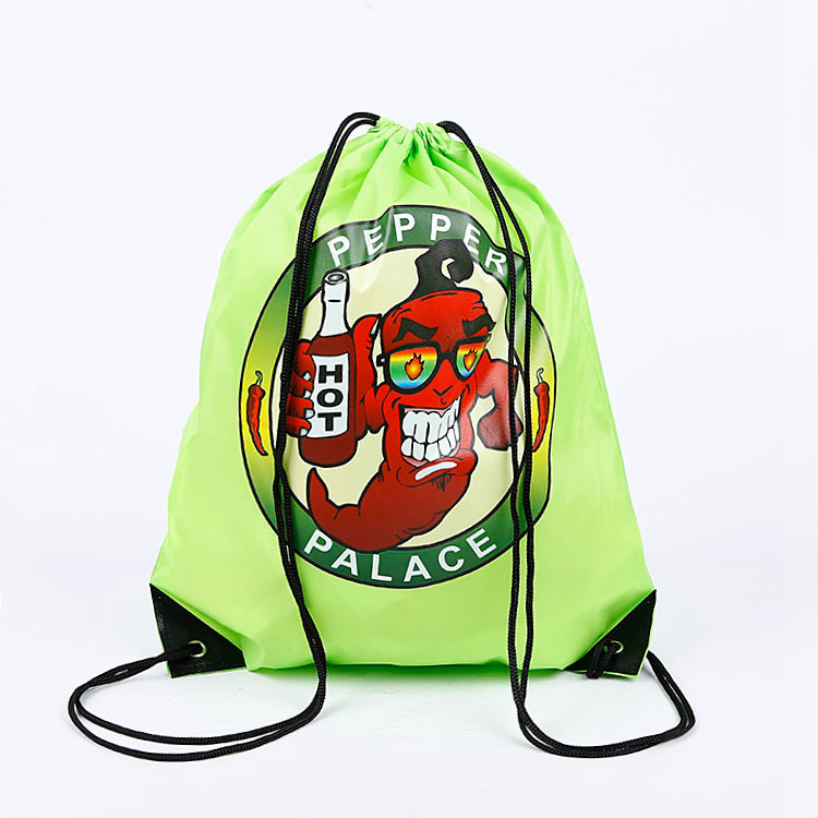 Stylish and Durable Nylon Drawstring Backpack for Everyday Use
