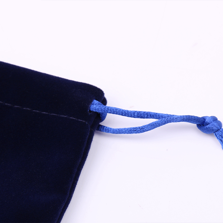Wholesale Eco-friendly Microfiber Promotional Company Logo Pouches Rope Handle Zipper Closure Gift Bags for Storage Shopping