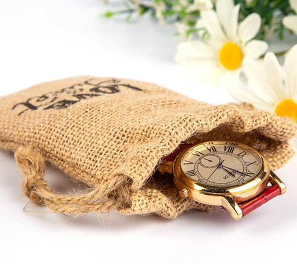Small Vintage Jute Pouch Drawstring Jute Jewelry Bag Natural Burlap Bag Gift Bags Wedding Favors Coffee Beans Pouch