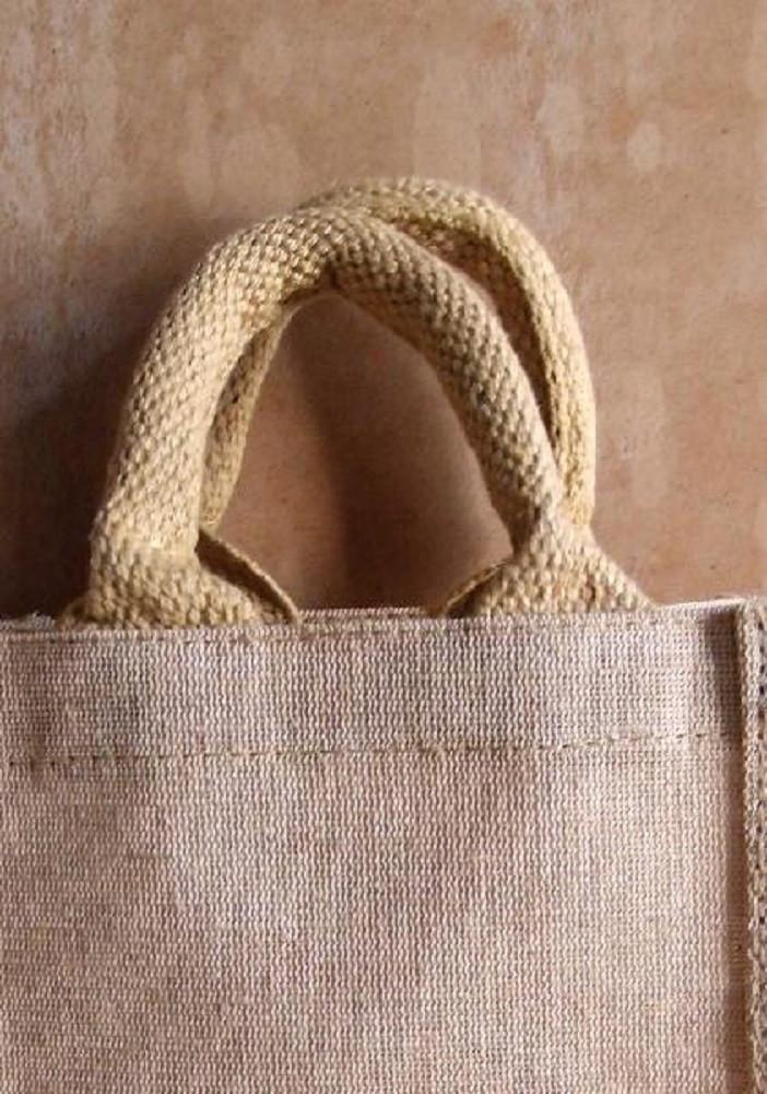 Natural Burlap Gift Tote Bags Party Favor Burlap Totes