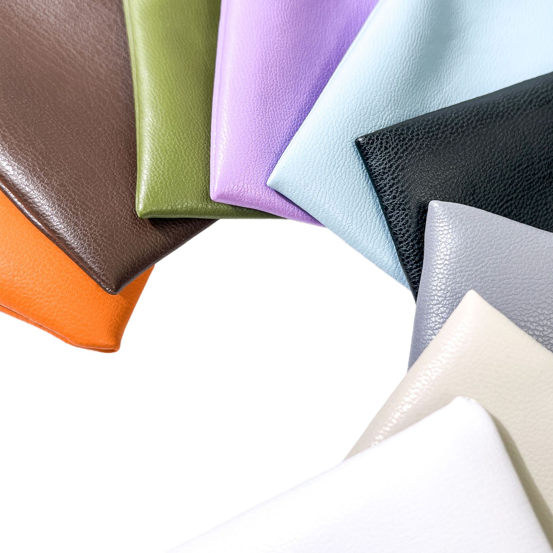 Cosmetics Bags Free Sample PU Leather Drawstring Close Bag Waterproof Leather Pouch for Cosmetics Watch Earphone
