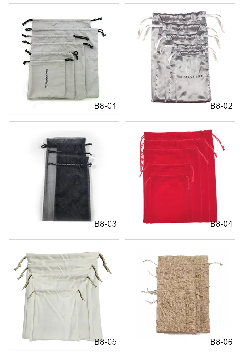 Small reusable gift dust bags