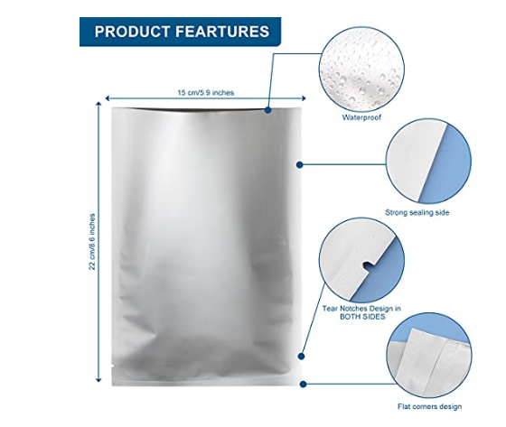 Custom Printed Mylar Zipper Bags for Mylar Aluminum Foil Bags for MetallicBags Mylar Bags