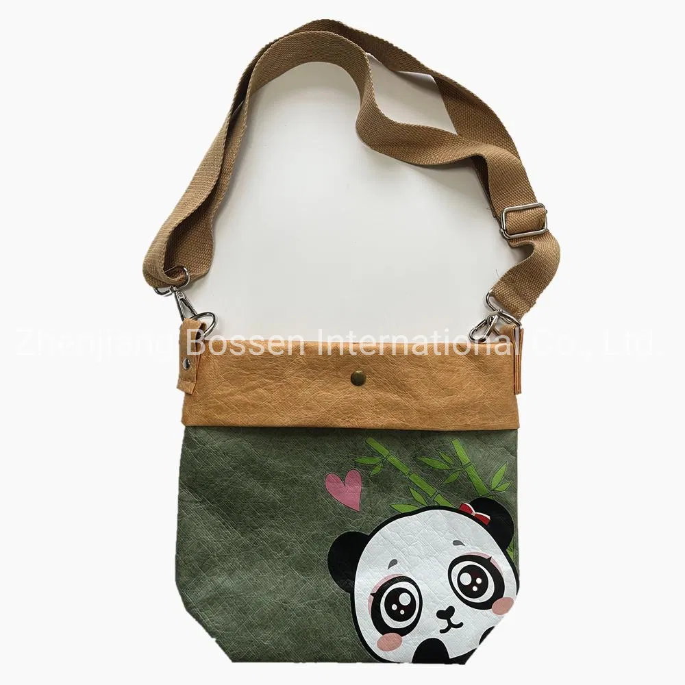 Printed Shopping Bag Material Close-up