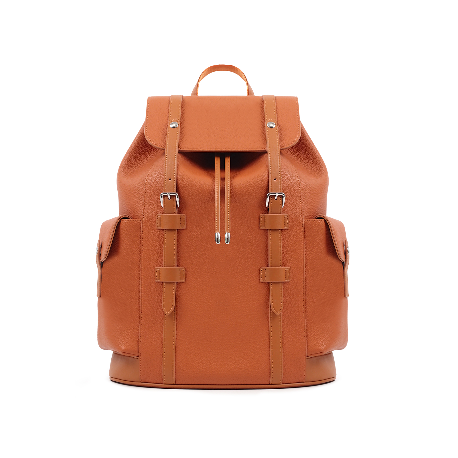 NOVOTE Custom Drawstring Backpack Leather Hip-hop Style Large Capacity Waterproof Custom Drawstring Bag for Travel