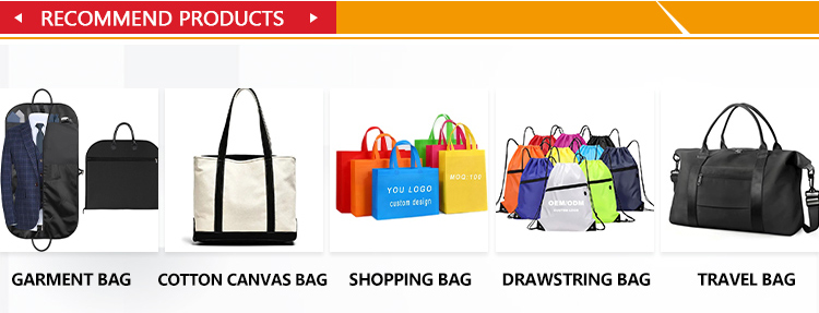 Garment Bags and Cotton Canvas Bags