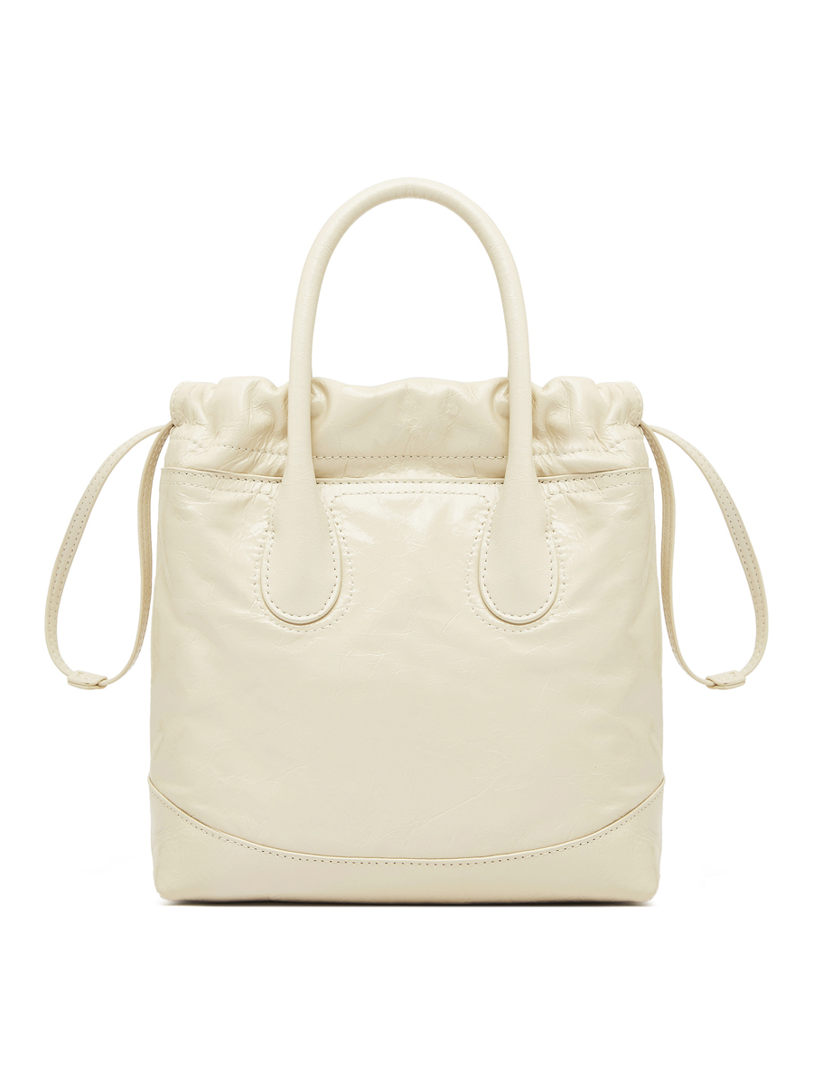 Jialing Niche Cowhide Vintage Drawstring Handbag Single Shoulder Crossbody Bucket Bag Custom Wholesale Contact Us for 5A Catalog