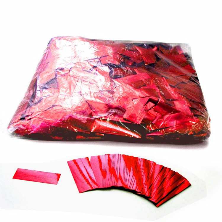 Wholesale Red Metallic Foil Confetti 1kg for Party and Event