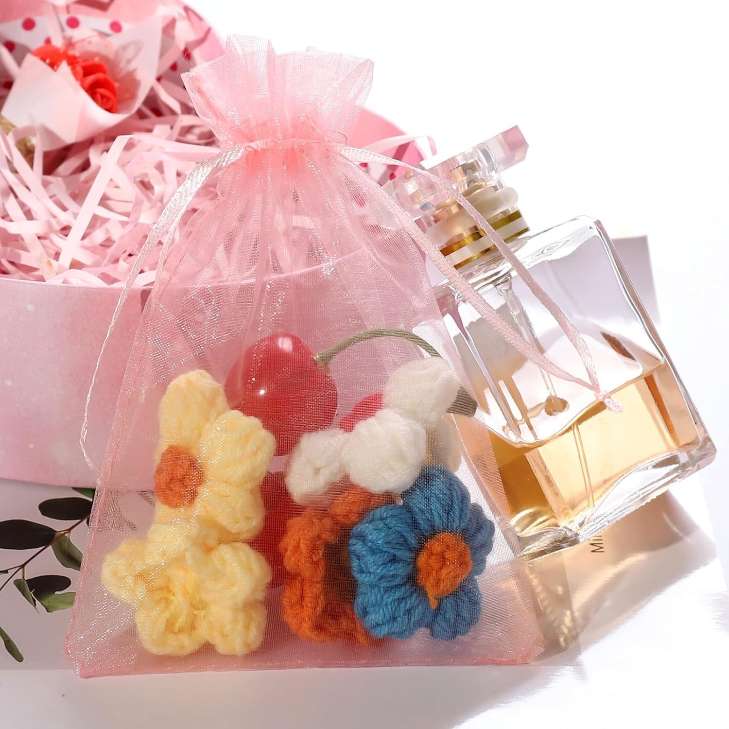 Pure Color Organza Gauze Bag