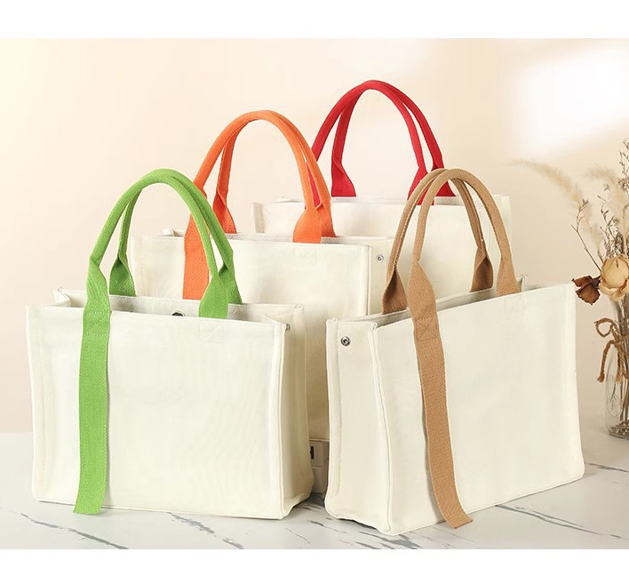 China Factory OEM Custom Design Printed Cotton Canvas Jute Tote Package Bag Shopper Bag Drawstring Package Bags