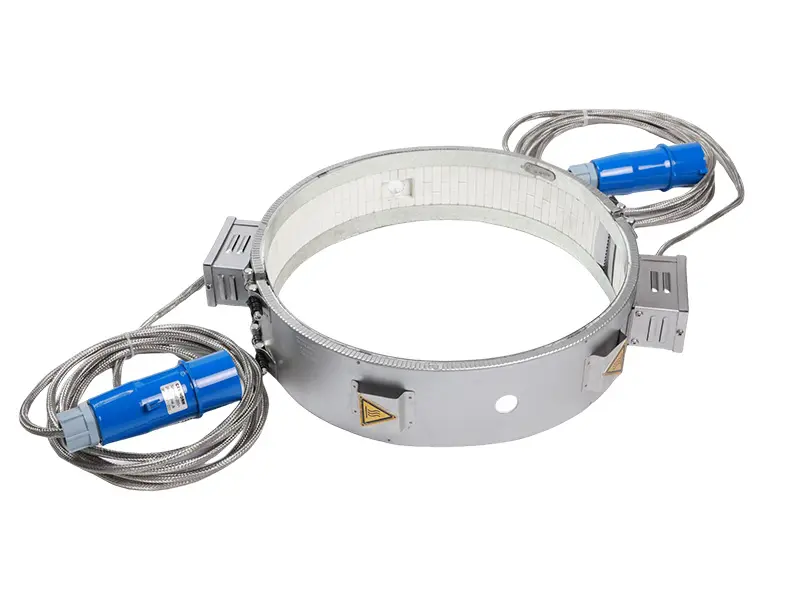Ceramic band heaters compared with mineral insulated heaters
