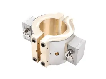 Custom cast aluminum and cast copper heaters for complex industrial heating