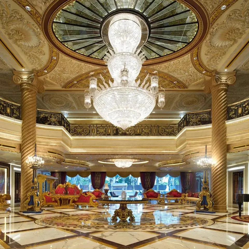 New Design Luxury Crystal Chandeliers Glass Hanging Lamps Living Room Hotel Lobby Decorative Ceiling Lighting