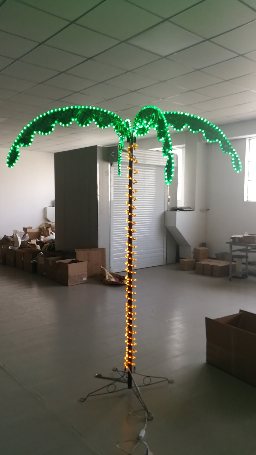 4.5FT Led Palm Tree Lights Outdoor Decoration