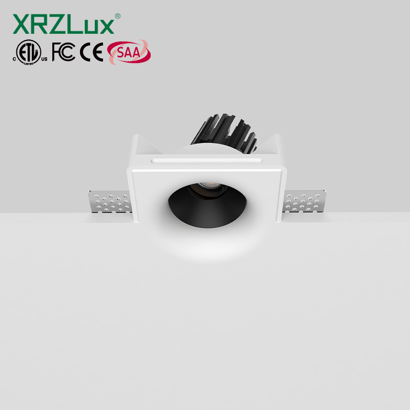 For 2 Inch Trimless Gypsum Spotlight Recessed Plaster LED Downlight ETL CE SAA Certified Modern Architectural Indoor Lighting