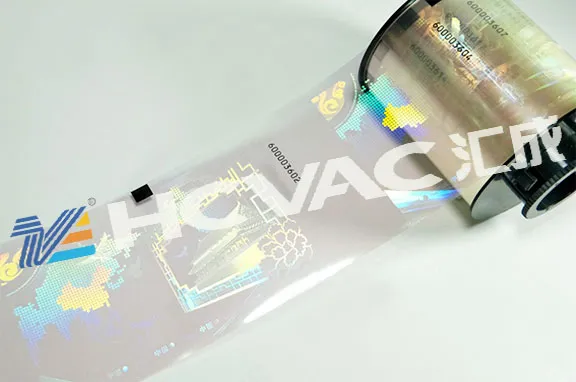 Web PVD Vacuum Coating System for Flexible Packing Paper Fabric Pet Film