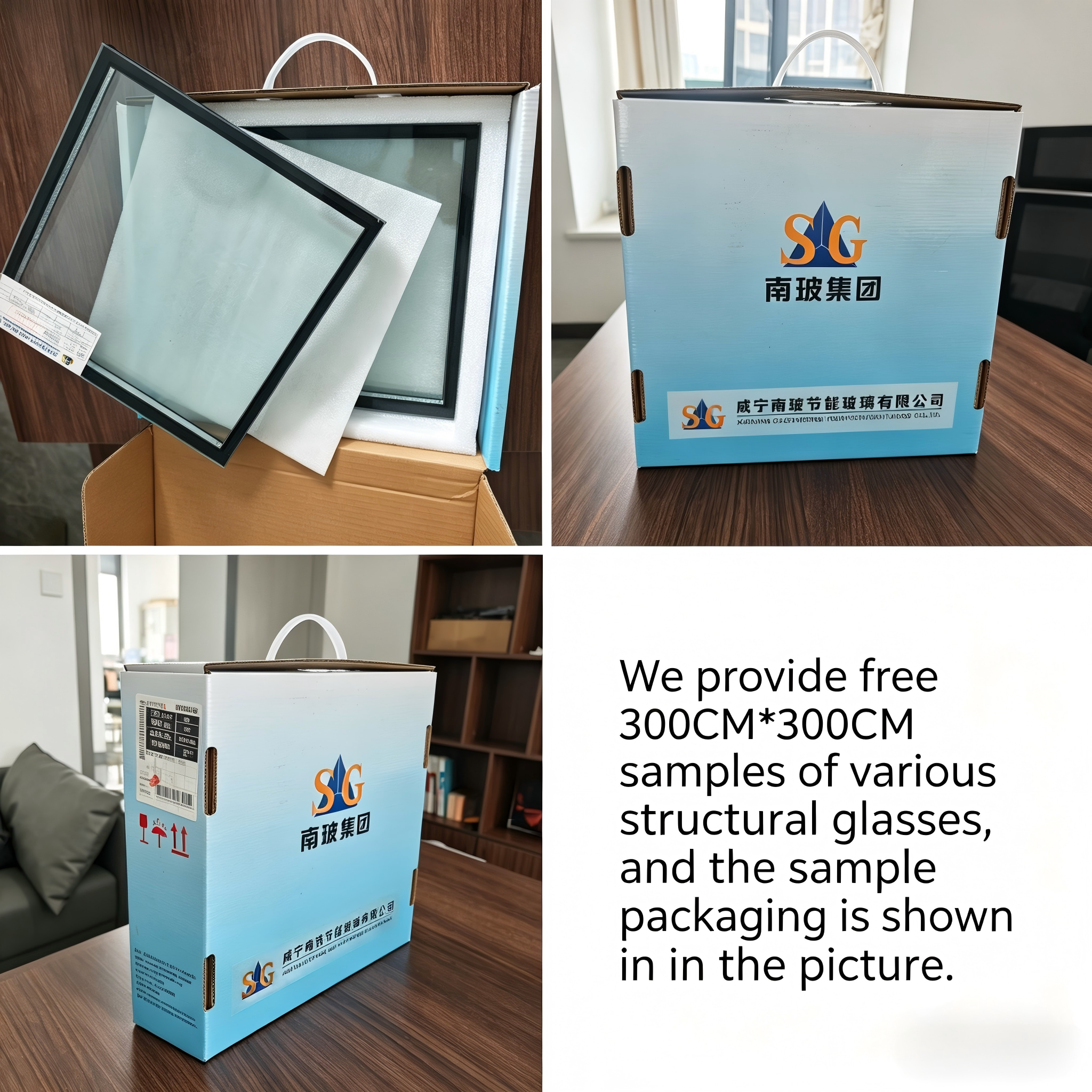 CSG Original Large Hollow Architectural Safety Glass High Light Transmittance Soundproof Home &amp; Decoration Glass 15Year Warranty