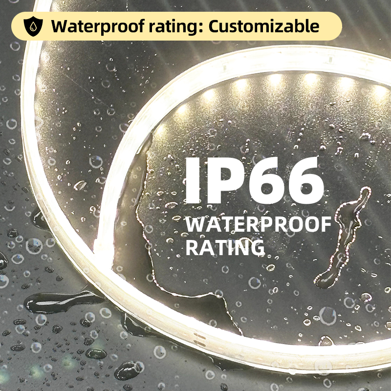Custom Ultra-Thin Pvc Ip66 Waterproof Flexible Led Strip Light Neon Light for Outdoor Railing Tree Decoration Garden Park