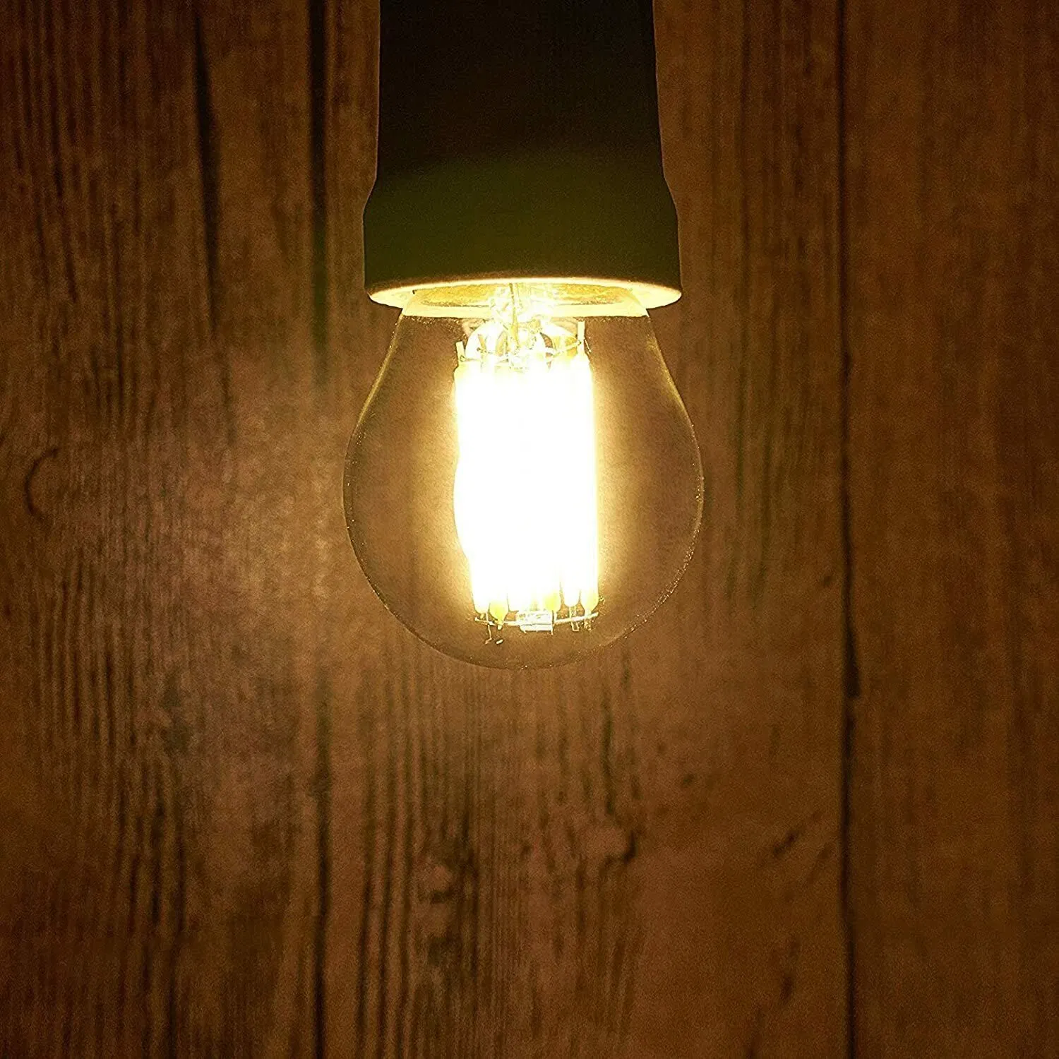 Simva LED Dimmable Filament Bulb G45 Glof Ball Lamp E27 Filament Bulbs 4W LED Color Outdoor Bulb for Decorative Lighting in The Hospitality Industry