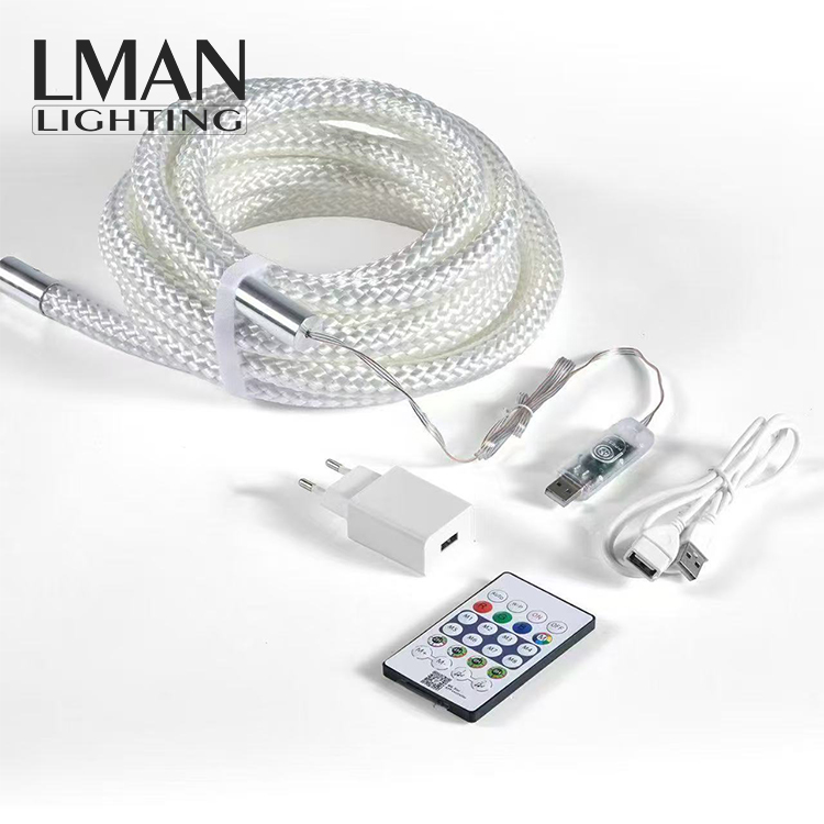 Hot Selling Indoor Outdoor Decorative LED Strip IP65 Waterproof Silicone Nylon LED Tape Light 360 Degree RGB LED Neon Strip