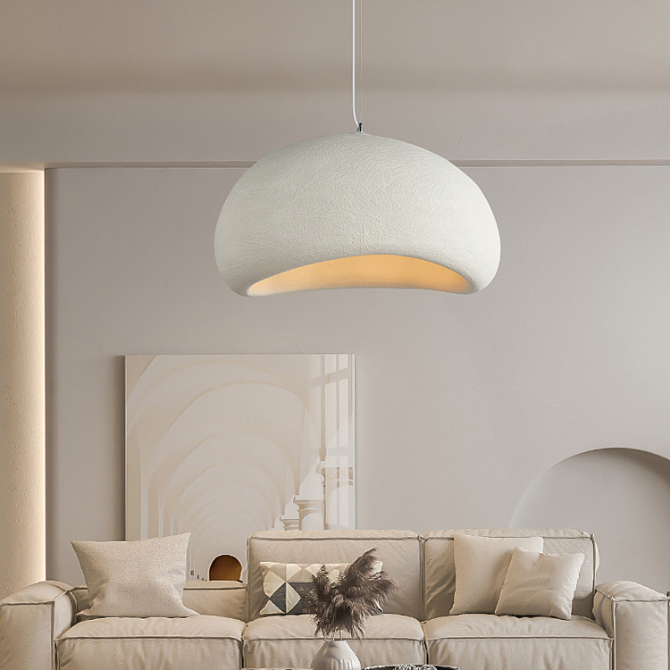 Japanese Style Wabi Sabi Chandelier Living Room Restaurant Ceiling Lamp Modern Minimalist Homestay Bar Designer Pendant Light