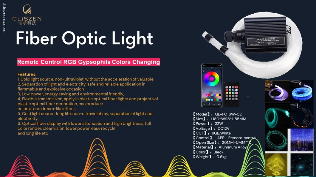 LED Decorative Fiber Optic Light View 1