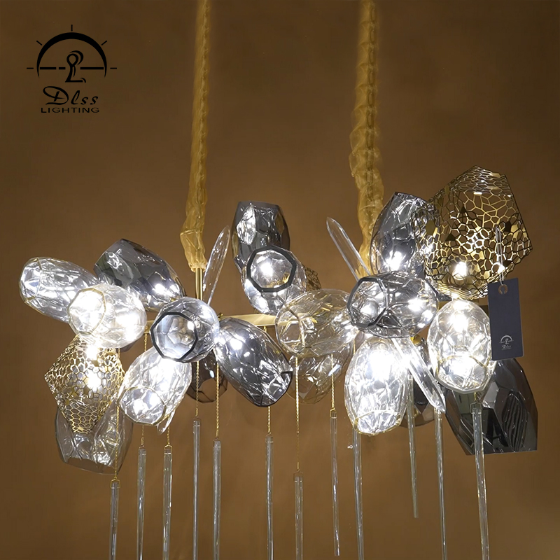 New Design Interior Chandelier Hotel Modern Decorative LED Lamp Indoor Luxury Lighting