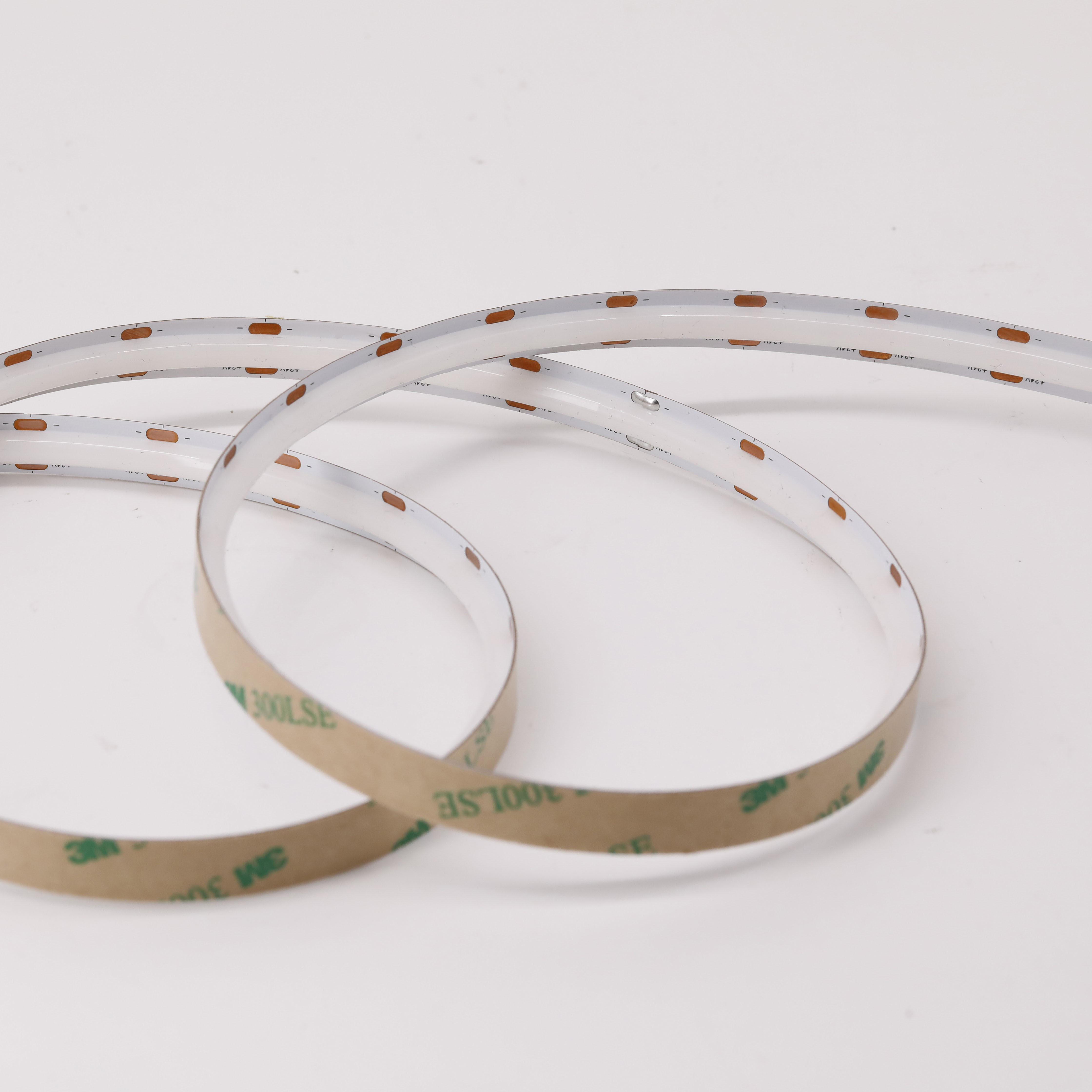 Led Light Vendors High Lumen Flexible Super Bright Copper COB Decorative Lighting DC24v 320LED Strip Light