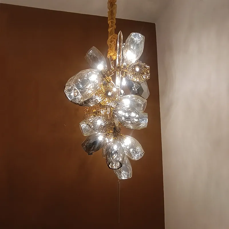 Hotel Lobby Chandelier View