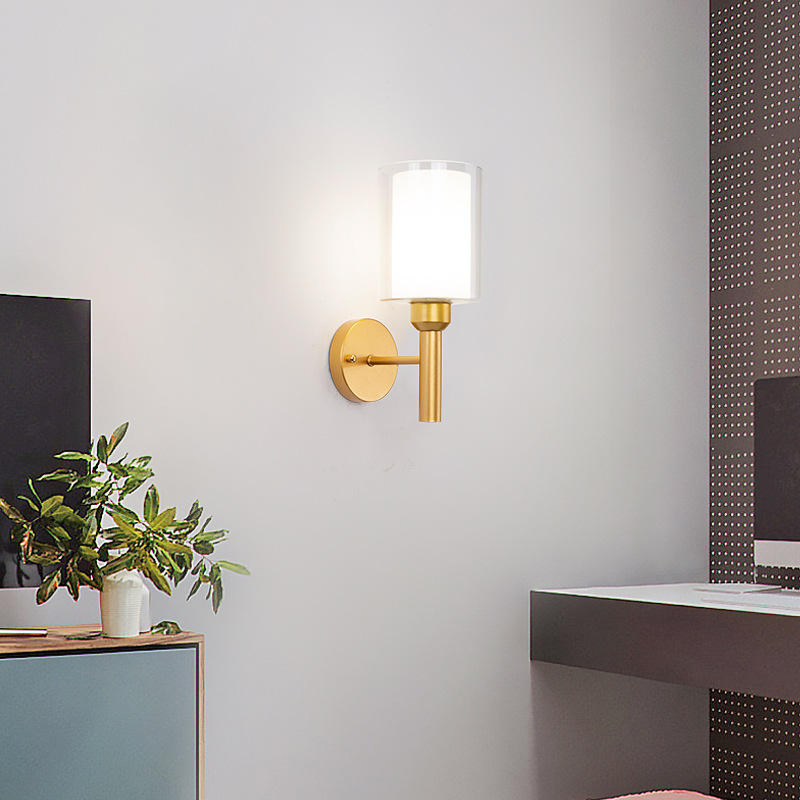 Chic Decorative Glass Wall Lamp for Stylish Home and Hospitality Spaces