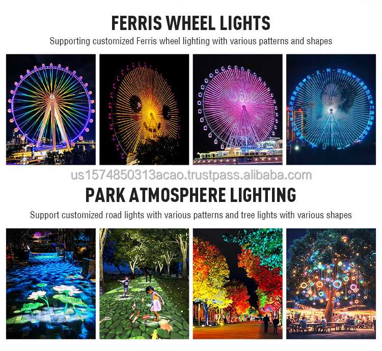 Decorative lighting installation 1