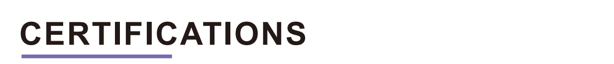 Certification Standards Header