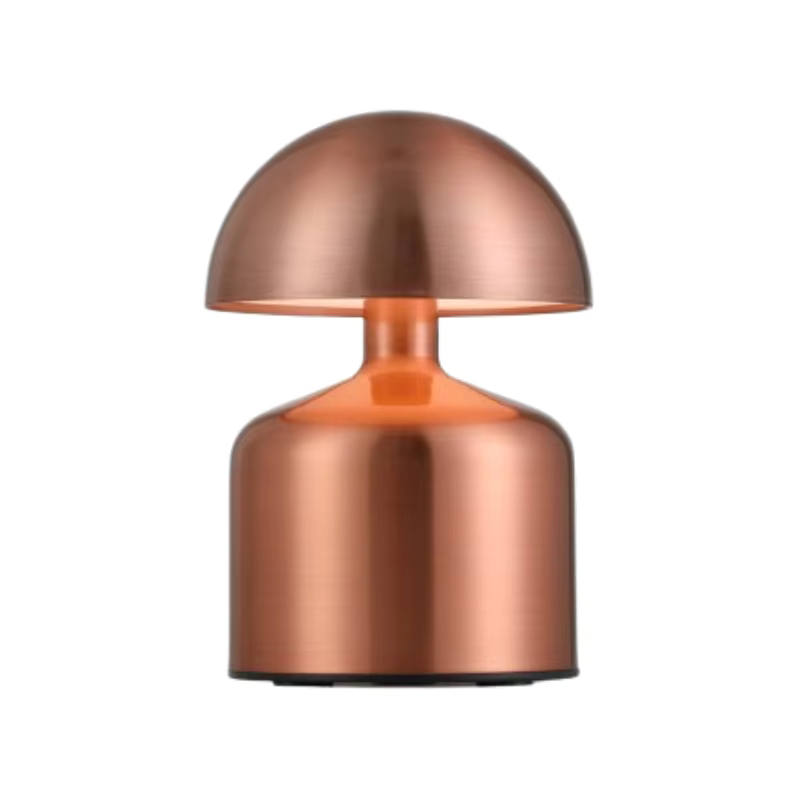Silver Touch Dimmable USB Rechargeable Cordless Metal LED Night Light Lamp Warm White Light 3-Year Warranty for Home Hotel Use