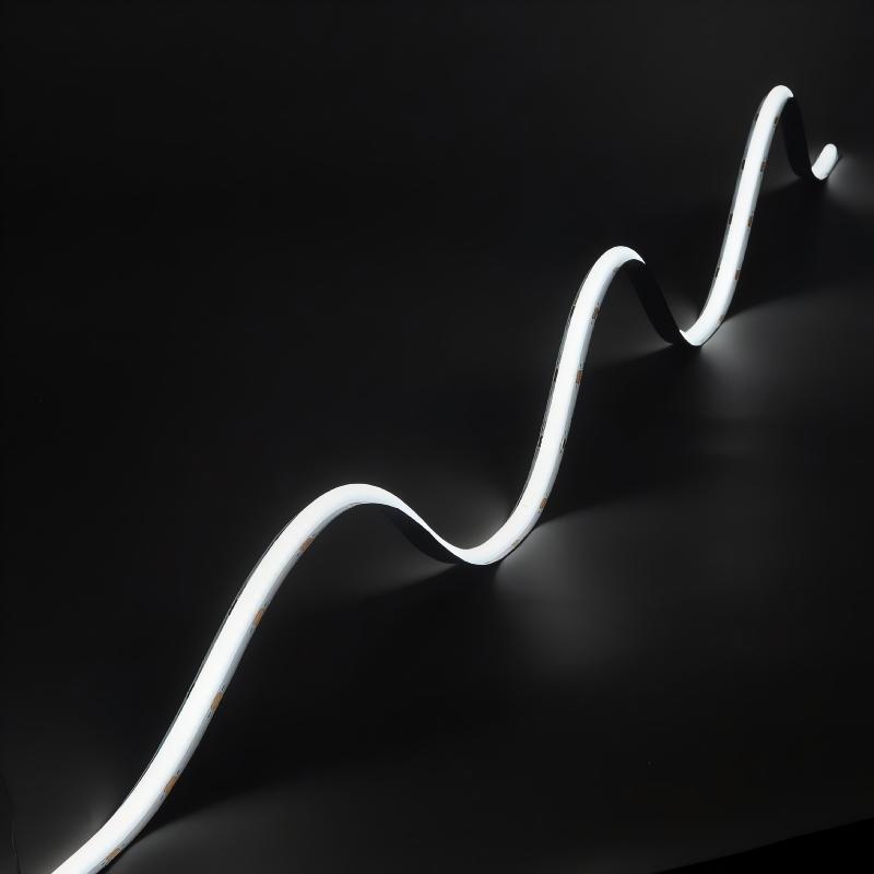 Led Light Vendors High Lumen Flexible Super Bright Copper COB Decorative Lighting DC24v 320LED Strip Light