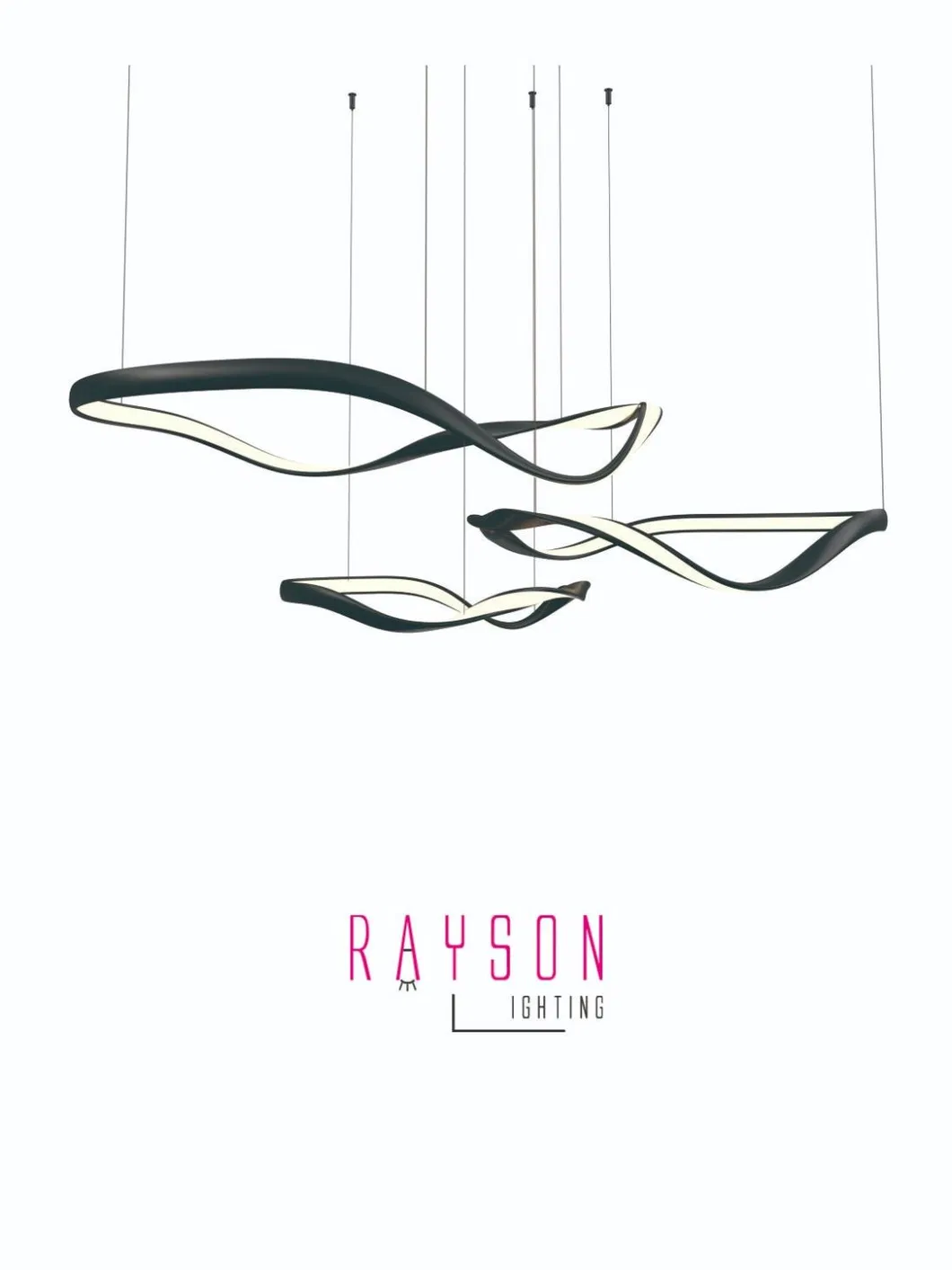 Aluminium Pendant Lamp Indoor CCT LED Creative Chandelier Living Room Lighting (5108)